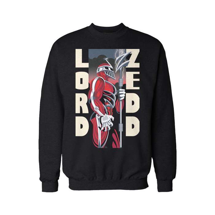 Power Rangers Logo Lord Zedd Official Sweatshirt (Black) - Urban Species
