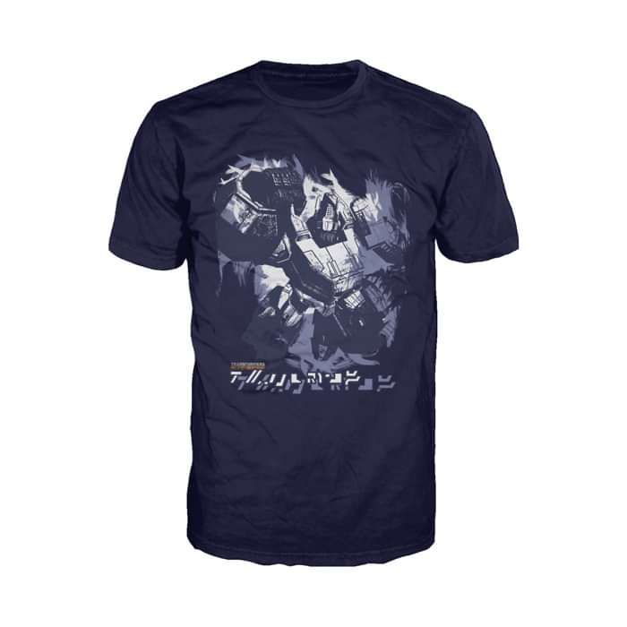 Transformers Fall of Cybertron Prime Paint Official Men's T-shirt (Navy) - Urban Species