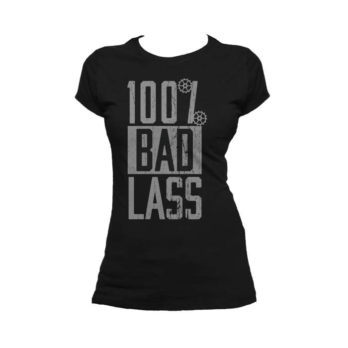 WWE Becky Lynch 100% Bad Lass Official Women's T-shirt Black - Urban Species