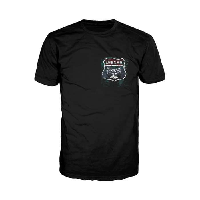 WWE Brock Lesnar Pocket Road Sign Official Men's T-shirt (Black) - Urban Species