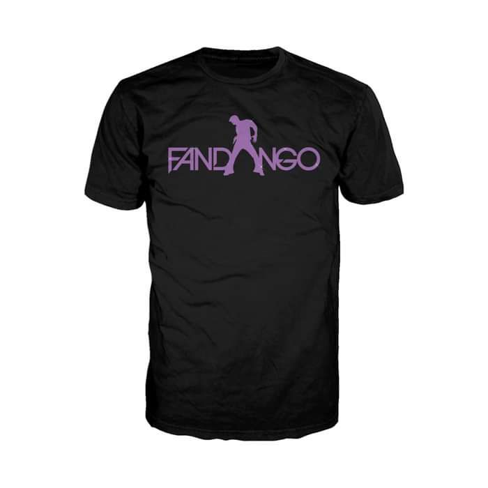 WWE Fandango Logo Purple Official Men's T-shirt (Black) - Urban Species