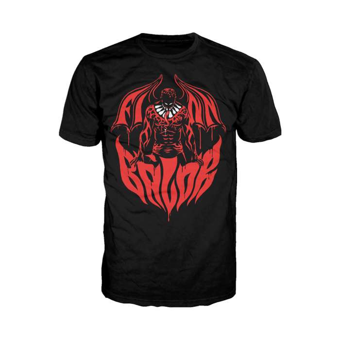 WWE Finn Balor Bat Out Of Hell Official Men's T-shirt (Black) - Urban Species