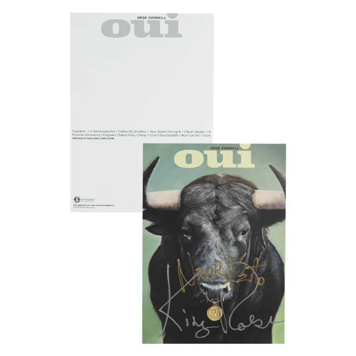 Oui - Signed Postcard - Urge Overkill