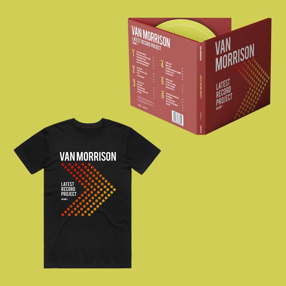 Van Morrison - Latest Record Project Volume 1 - 2CD & T-Shirt Bundle - Van Morrison US