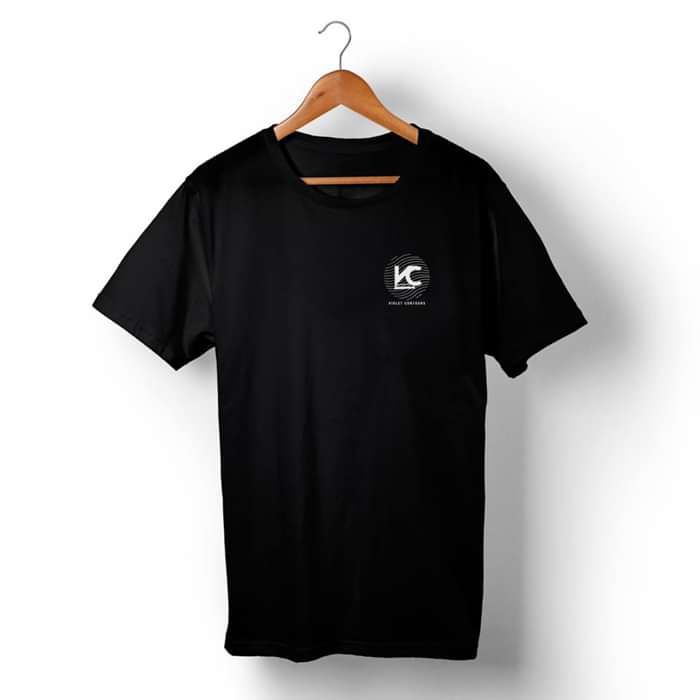 VC T-Shirt (Black) - Violet Contours