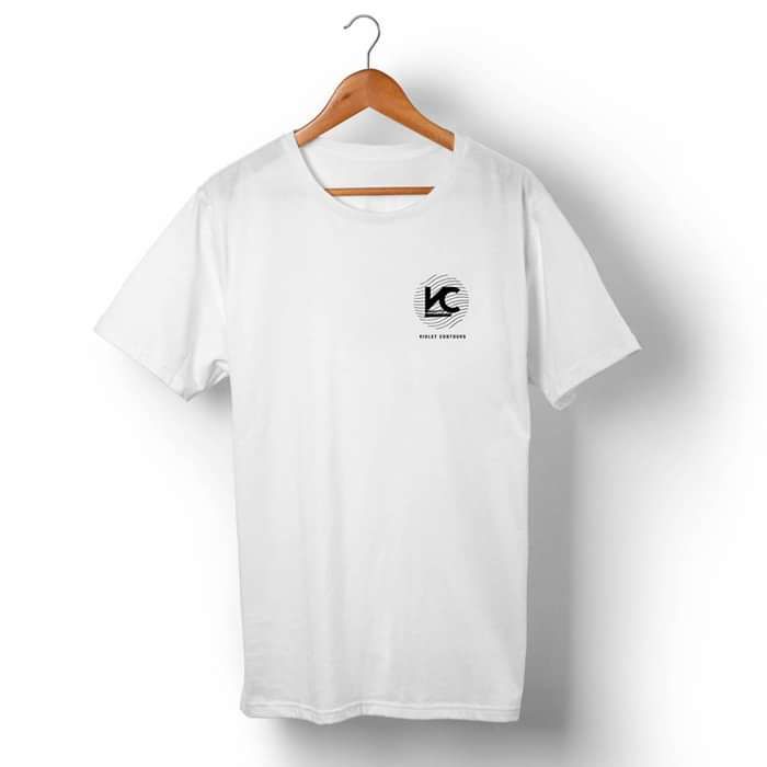 VC T-Shirt (White) - Violet Contours