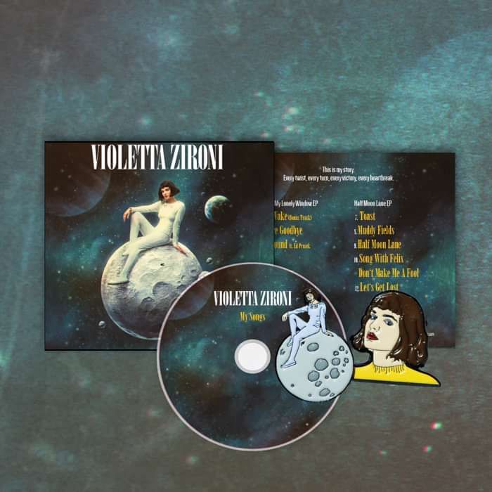My Songs CD + Pins - Violetta Zironi