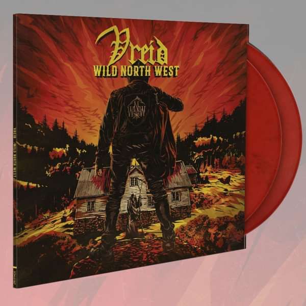 Vreid - 'Wild North West' 2LP Red and Black 2LP Vinyl - Vreid
