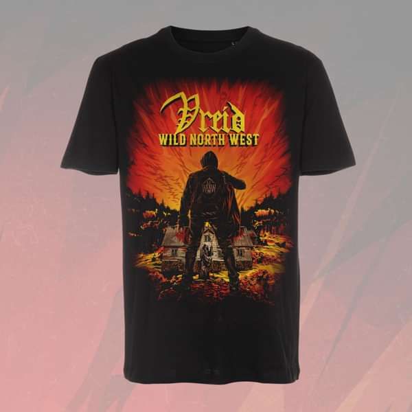 Vreid - 'Wild North West' Mens T-Shirt - Vreid