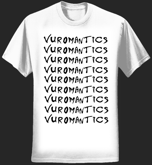 Vuromantics Logo T White - Vuromantics