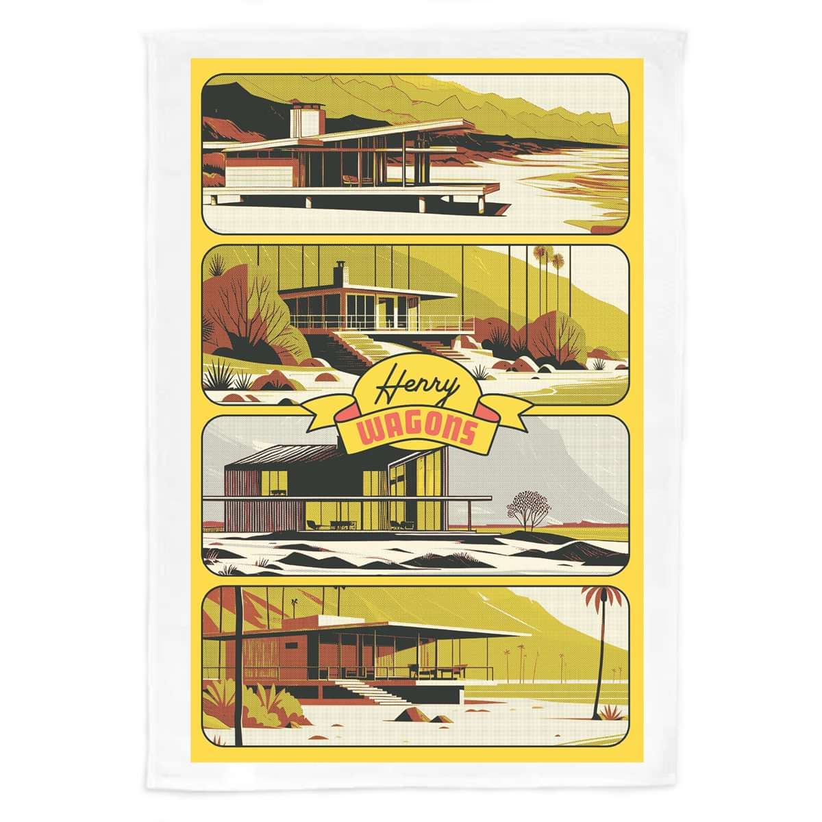 The Four Seasons Tea Towel - Henry Wagons