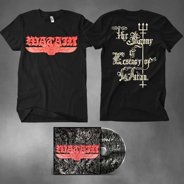 Watain - 'The Agony & Ecstasy of Watain' Limited Edition CD Digipak + 'Serpent Emblem 2022' T-Shirt Bundle - Watain