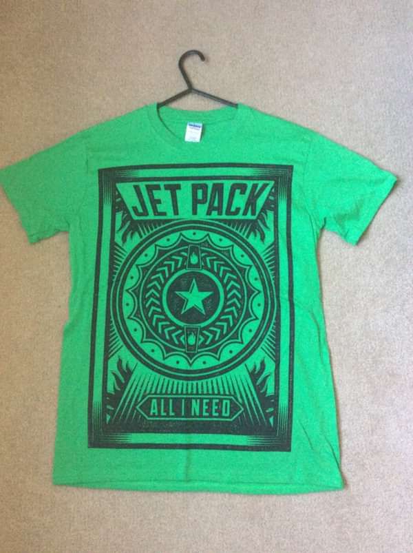 Green "All I Need" Tee - JET PACK