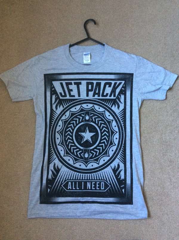 Grey "All I Need" Tee - JET PACK