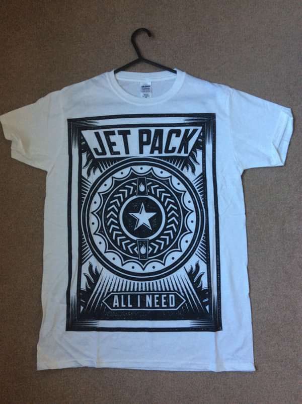 White "All I Need" Tee - JET PACK