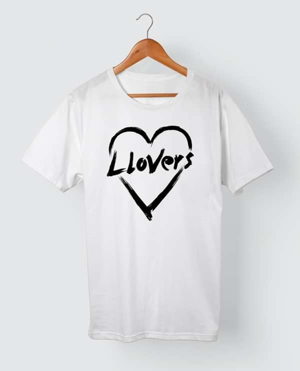 Llovers Heart Logo T-Shirt [White] - Llovers