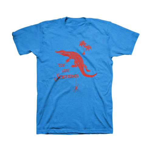 Alligator t-shirt - We Are Scientists