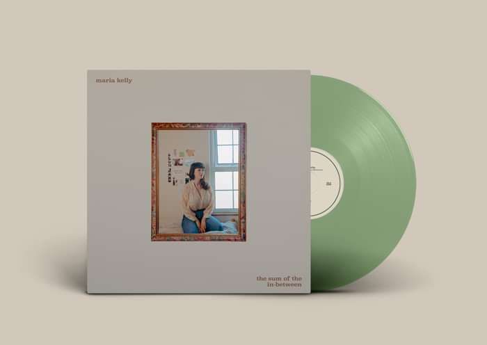 Maria Kelly 'the sum of the in-between' 12" Vinyl (Sage Green) - VETA