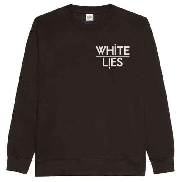 White Lies Classic Logo Sweatshirt Black - White Lies