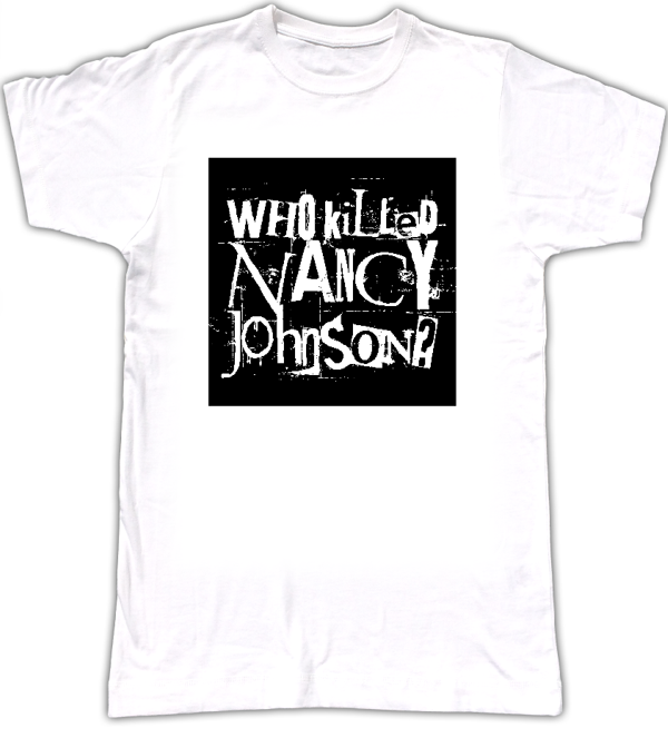 WKNJ? women's logo T-shirt style 2 - Who Killed Nancy Johnson?