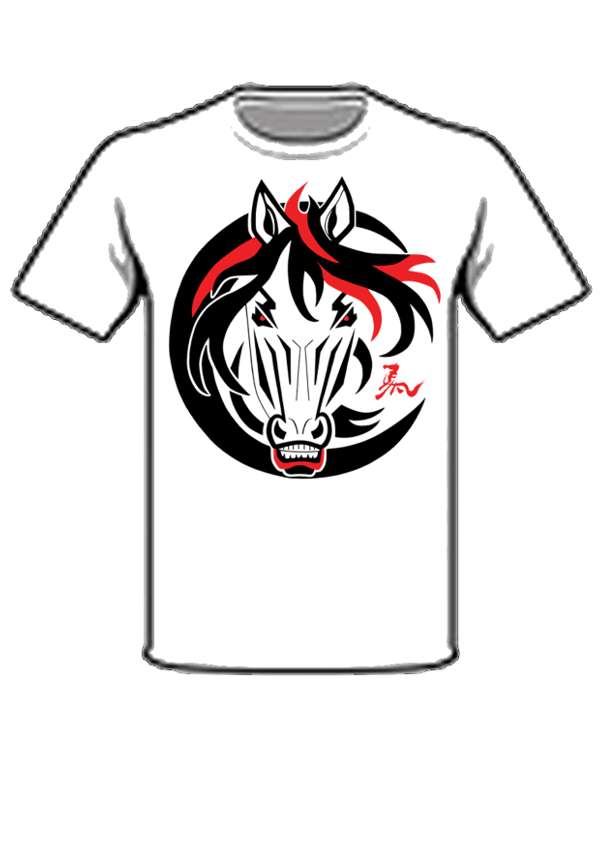 Wild Horse T-Shirt (White) - Wild Horse