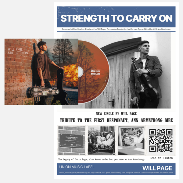 Still Standing CD + FREE Strength To Carry On mag BUNDLE - Will Page