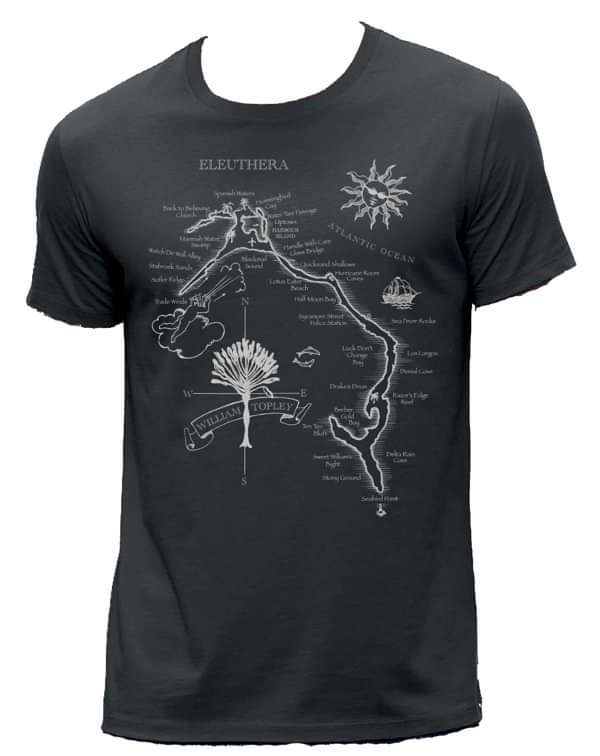 Eleuthera T-Shirt - Anthracite - William Topley