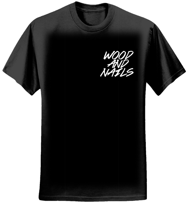 Jones | T-Shirt (Black) - Wood and Nails