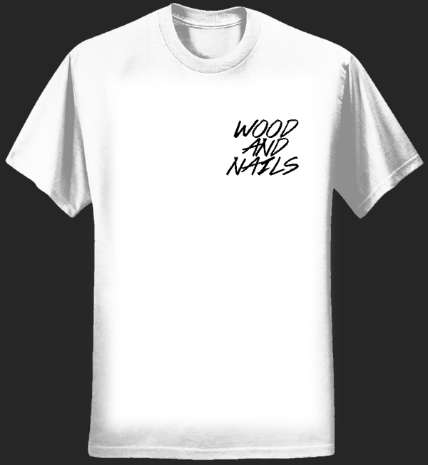 Jones | T-Shirt (White) - Wood and Nails