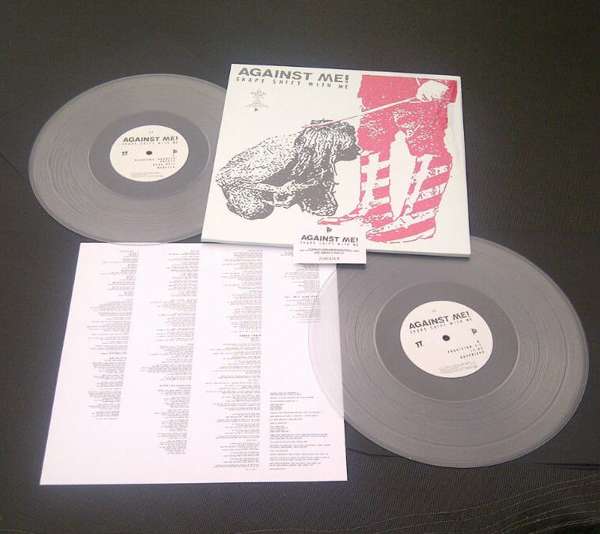 Against Me! 'Shape Shift With Me' Double Clear LP - Xtra Mile Recordings