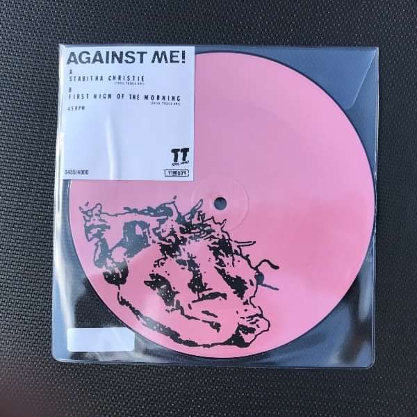 Against Me! 'Stabitha Christie' 7" vinyl picture disc - Xtra Mile Recordings