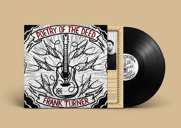 Frank Turner 'Poetry Of The Deed' - gatefold black LP - Xtra Mile Recordings