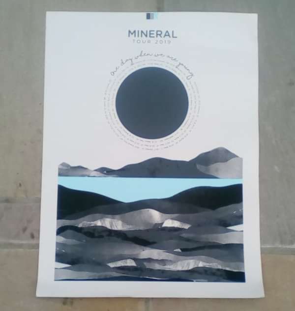 Mineral - Exclusive tour print - SIGNED - Xtra Mile Recordings