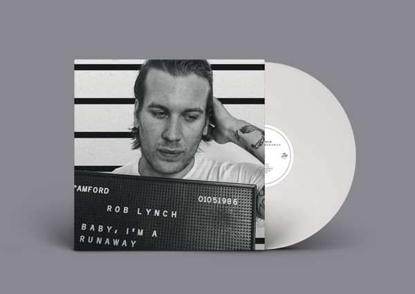 Rob Lynch 'Baby, I'm A Runaway'  White LP - Xtra Mile Recordings