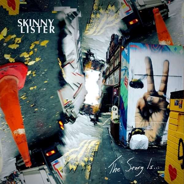 Skinny Lister 'The Story Is...' yellow LP - Xtra Mile Recordings
