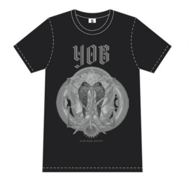 Our Raw Heart Monochrome T-Shirt - Yob