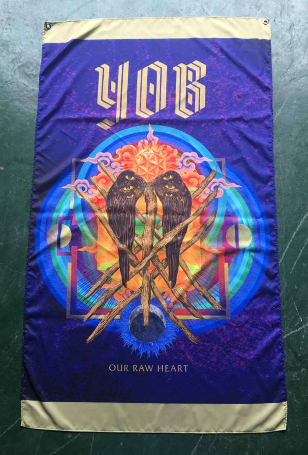 Our Raw Heart Poster Flag - Yob